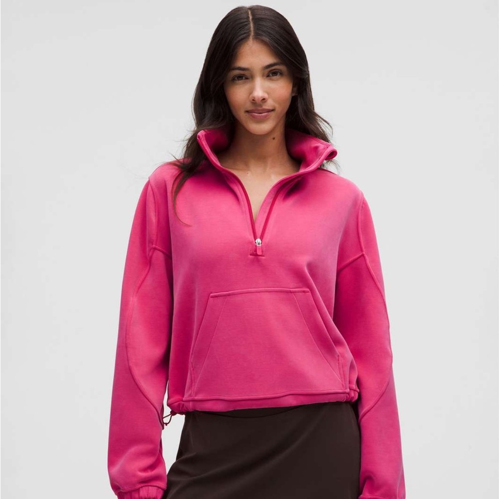 Lululemon Brushed Softstreme Half Zip